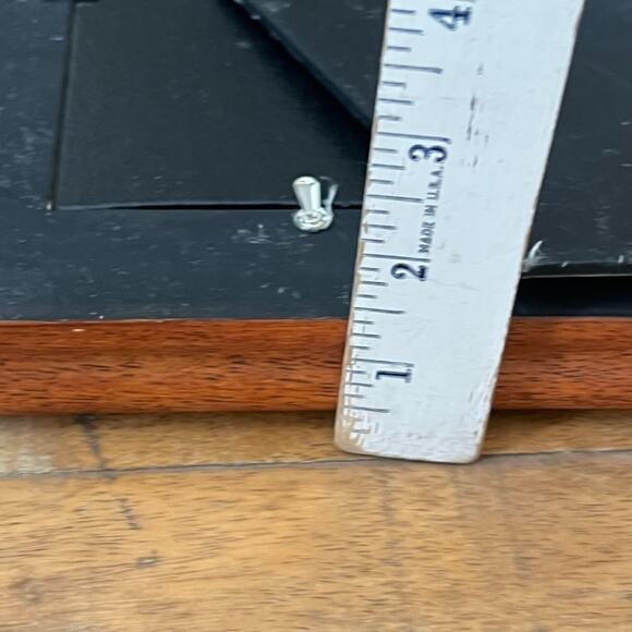 Island Heritage Photo Frame 4 x 6" Koa Like Wood Free Standing & Wall Hanging - Picture 7 of 7